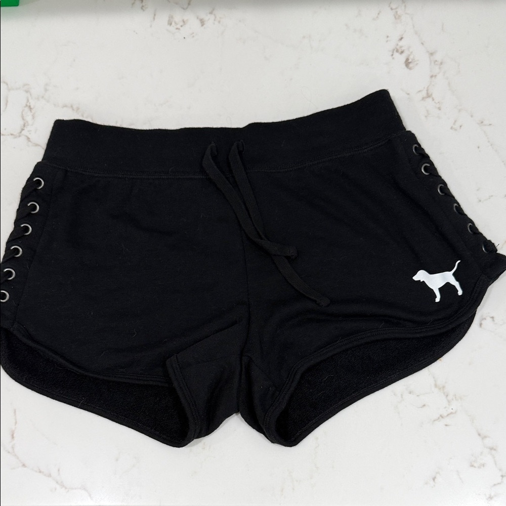 PINK Victoria's Secret Black Shorts